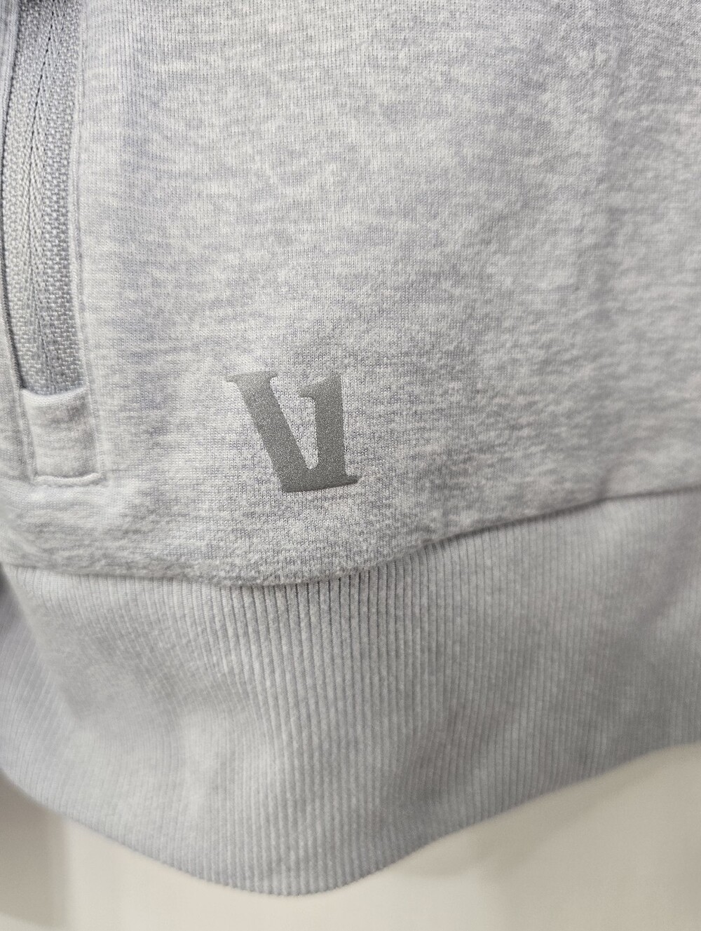 Vuori Ponte Performance Crew Zip Pocket Long Sleeve Activewear Sweatshirt Size L - Picture 7 of 15